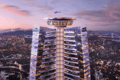 Luxury property with city view